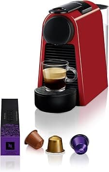 Nespresso Essenza Mini D30 Espresso Capsule Coffee Machine, 0.6 L, 19 Bar Pressure, Red على Amazon.ae - متتبع الأسعار