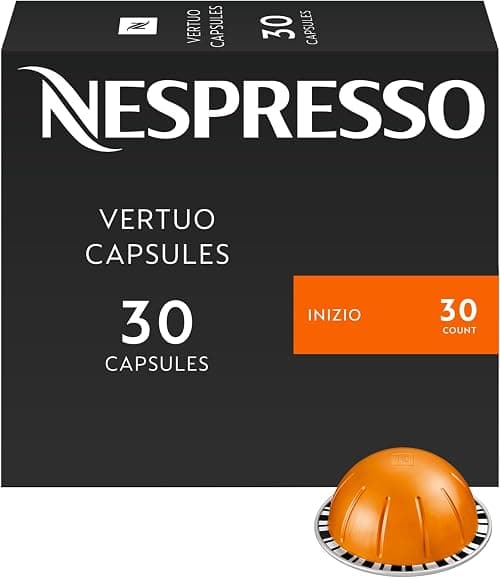 Nespresso, Vertuo Line, Inizio, 30 Count على Amazon.ae - متتبع الأسعار