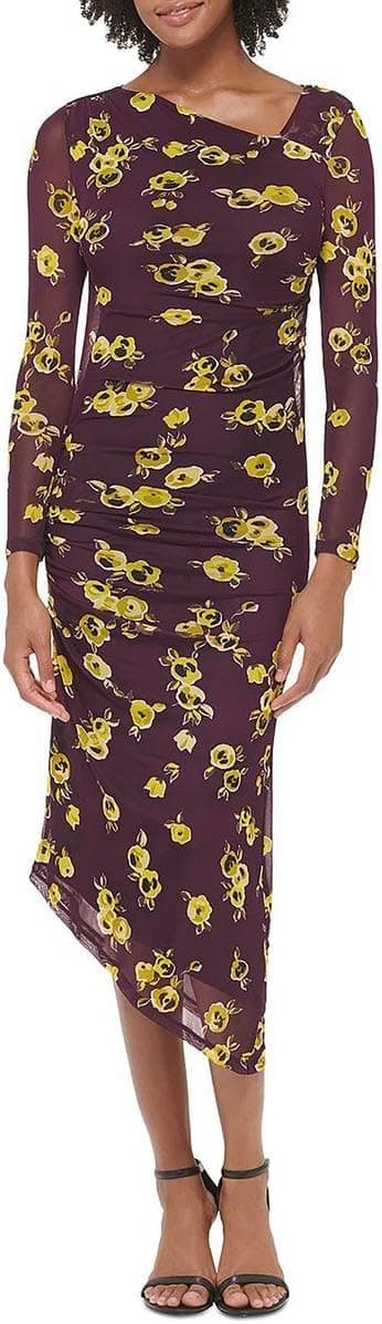 Calvin Klein Womens Window Pane Midi Bodycon Dress on Amazon.ae - Price Tracker