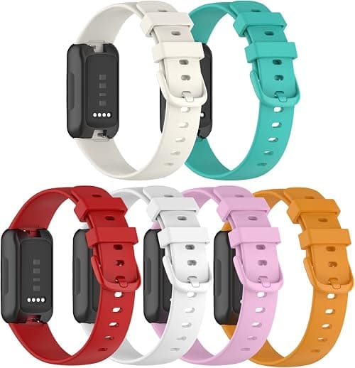 FitTurn Silicone Wristband Replacement Sports Straps Bracelet Compatible with Fitbit Inspire 3 Health & Fitness Tracker -small size 5.5-8.1 on Amazon.ae - Price Tracker