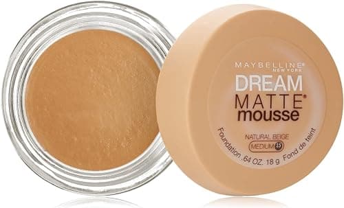 Maybelline Dream Matte Mousse Foundation, Natural Beige, 0.5 fl. oz. (Packaging May Vary) on Amazon - Best Deal Finder