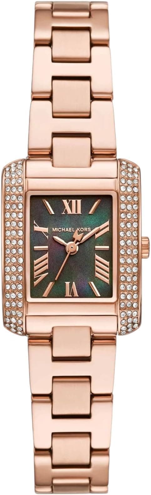 Michael Kors Emery Women's Watch, 22mm Quartz Three Hand Movement with Stainless Steel Strap on Amazon.ae - Price Tracker