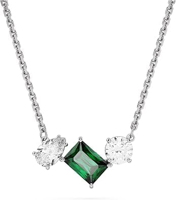 Swarovski Women's Mesmera Green Necklace - Best Deal Finder