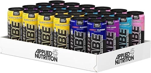 Applied Nutrition ABE Ultimate Pre Workout Food Supplement, Carbonated Beverage Sugar Free with Caffeine, Energy + Performance Drink (Pack of 24 Cans x 330ml) on Amazon.ae - Price Tracker