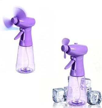 2PCS Portable Water Mist Spray Fan, Handheld For Battery Powered on Amazon.ae - Price Tracker