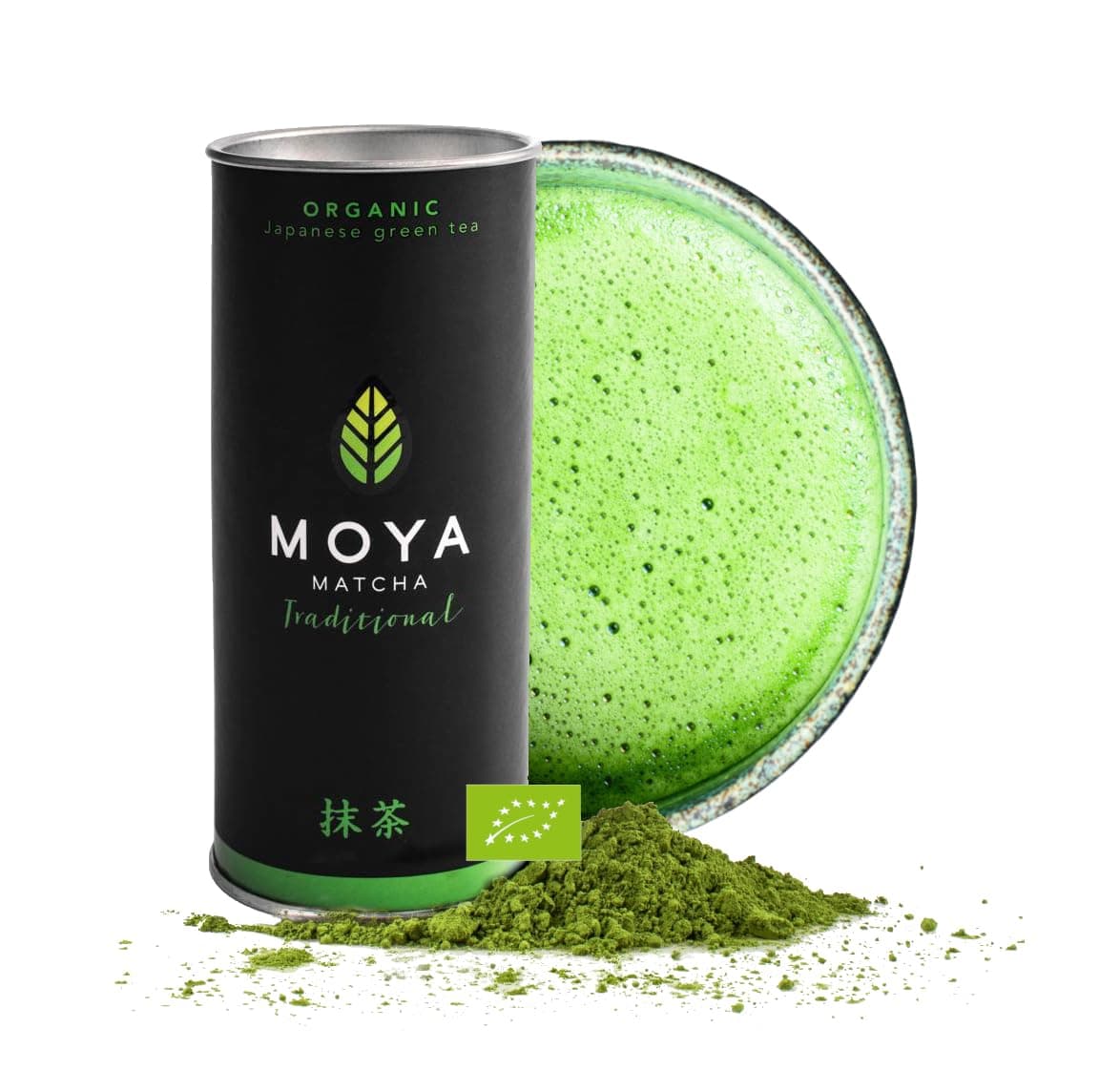 MOYA MATCHA Organic Tea Green Powder | 30g Traditional Grade | Perfect for Drinking with Water, Lattes, Smoothies & Lemonades on Amazon.ae - Price Tracker