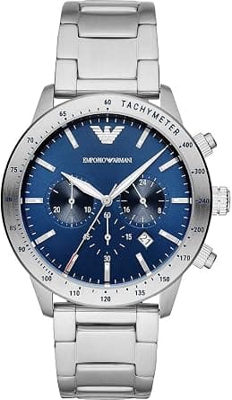 Emporio Armani Men's Chronograph Watch, 43mm case size - Best Deal Finder