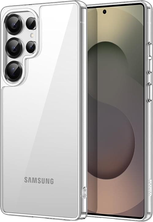 JETech Case for Samsung Galaxy S25 Ultra, Anti-Yellowing, Clear on Amazon.ae - Price Tracker