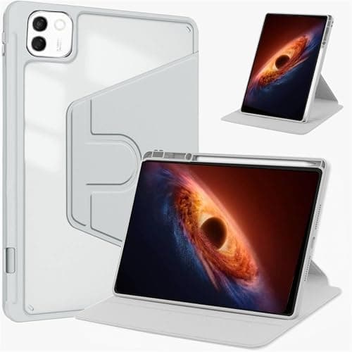 Vurtboly Hybrid Case Compatible with Honor Magic Pad 4 12.3" 2026, Clear Acrylic Multi-Angle Hard PC Case with Pen Holder Protective Stand Cover Compatible with Honor Magic Pad 4 12.3" 2026 (Grey) على Amazon.ae - متتبع الأسعار