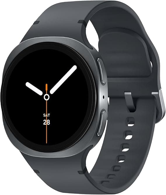 Samsung Galaxy Watch 8 (2025) 40mm Bluetooth Smartwatch, Cushion Design, Fitness Tracker, Sleep Coaching, Running Coach, Energy Score, Heart Rate Tracking, Graphite [US Version, 2 Yr Warranty] on Amazon.ae - Price Tracker