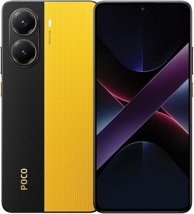POCO X7 Pro Yellow 12GB RAM 512GB 5G Mobile | Mediatek Dimensity 8400-Ultra | 1.5K 120Hz AMOLED curved display | 50MP main camera with OIS | IP68 | 5110mAh battery with 90w Hypercharge on Amazon.ae - Price Tracker