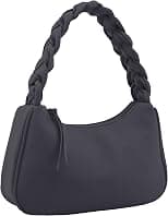 Emperia Braided Top Handle Shoulder Bag For Women, Trendy Designer Small Hobo Tote Handbag - Best Deal Finder