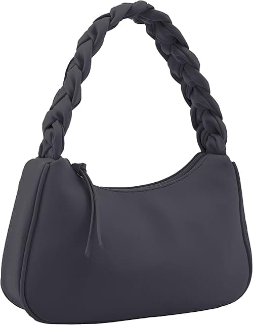 Emperia Braided Top Handle Shoulder Bag For Women, Trendy Designer Small Hobo Tote Handbag on Amazon.ae - Price Tracker