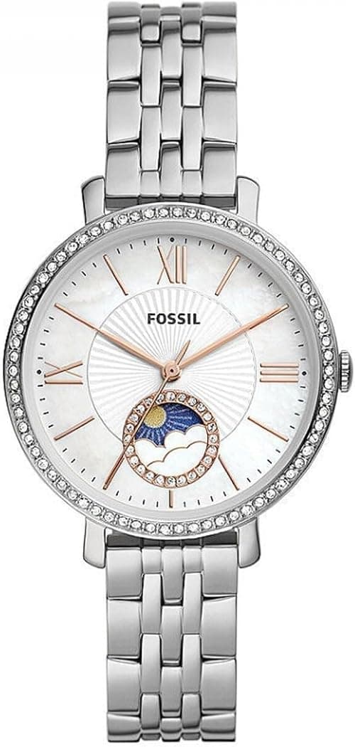 Fossil watch only time woman Fossil Jacqueline casual code ES5164 on Amazon.sa - Price Tracker