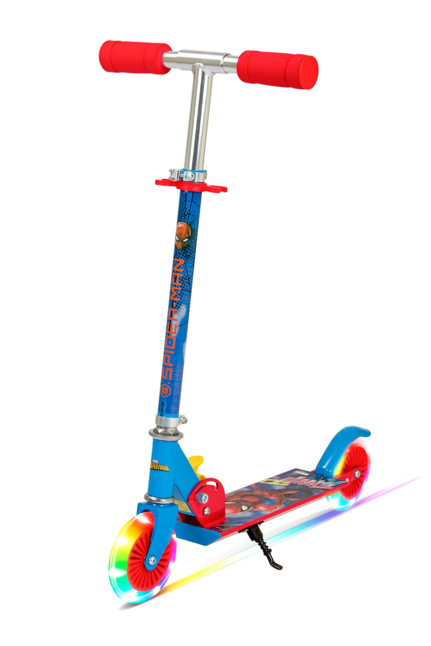 SPARTAN Spiderman 2 Scooter - with LED light Blue, SP-7059 on Amazon.ae - Price Tracker