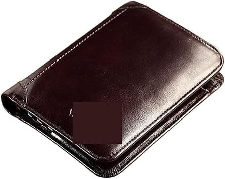 Classic Style Wallet Genuine Leather Men Wallets Short Male Purse Card Holder Wallet Men Card Wallets For Women, (Color : Brown) on Amazon.ae - Price Tracker