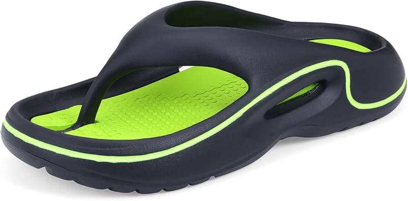 DOCTOR EXTRA SOFT Men's Premium Slippers with Soft Acupressure Foot Massager for Adult | Comfortable & Light Weight| Stylish & Anti-Skid | Casual Waterproof & Everyday Flip Flops for Gents/Boys D-544 on Amazon.ae - Price Tracker