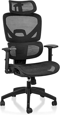 Office Chair Computer Chair Ergonomic High Back Gaming Chairs Reclining &amp; Height Adjustable Computer Chair with Neck and Massage Lumbar Support, Comfortable Armrest Headrest (Black) on Amazon.ae - Price Tracker