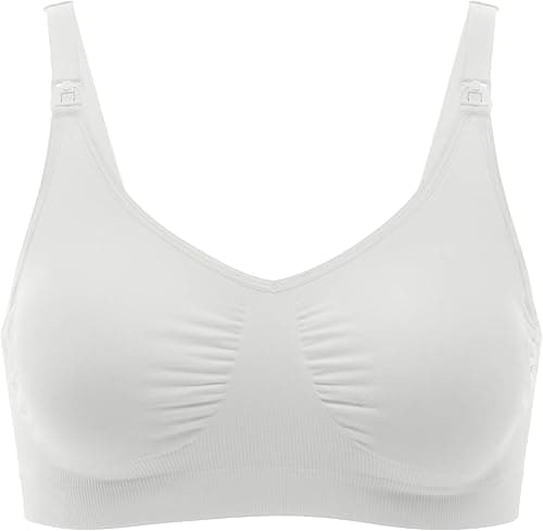 Medela Women's Maternity and Nursing Bra - Seamless, non-wired bra for pregnancy and breastfeeding with stretchy band and breathable fabric for all-day comfort on Amazon.ae - Price Tracker