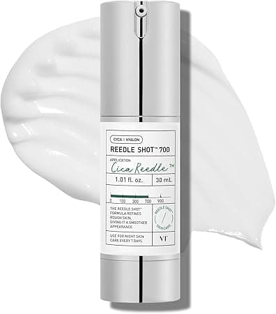 VT COSMETICS CICA Reedle Shot 700 | Spicule Microneedling Serum for Pore Care&amp;Exfoliation, Exosome&amp;Centella Asiatica for Glass Skin, Acne&amp;Blemish Care, Korean Skin Booster (1 Fl Oz / 30ml) on Amazon.ae - Price Tracker