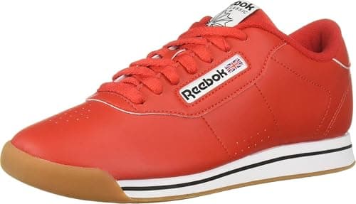 Reebok Women's Princess Sneaker, techy red/white/gum, 5 M US on Amazon.ae - Price Tracker