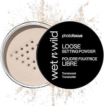 Wet n Wild Loose Setting Powder By Photo Focus Loose Finishing Powder Off-White Translucent on Amazon.ae - Price Tracker
