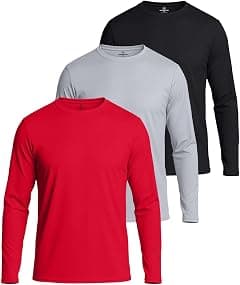 Real Essentials 3 Pack: Men's Quick-Dry Short Sleeve Athletic Performance Polo Shirt (Available in Big & Tall) - Amazon.ae Price Tracker