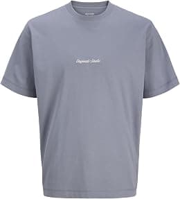 JACK & JONES Mens JORNORREBRO EMB TEE SS CREW NECK NOOS T-Shirt - Best Deal Finder