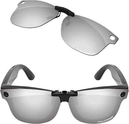 Polarized Clip-on Sunglasses Clips for Ray-Ban Meta Wayfarer (Gen 2) RW4012 50mm (Size 50-22), Protect Your Eyes على Amazon.ae - متتبع الأسعار