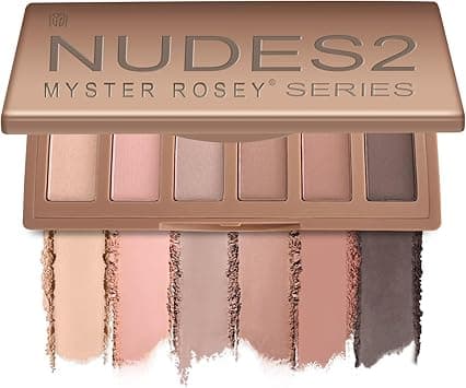 Nudes 2 Series Mini Eyeshadow Palette, Velvety Matte&Satin Finish, 6 Nude Taupe & Brown Neutral Eye Shadows, Travel Friendly Size, Vegan, Cruelty -free on Amazon.ae - Price Tracker