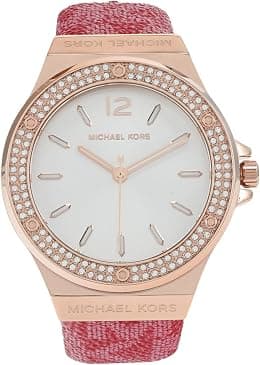 Michael Kors Lennox Women's Watch, Stainless Steel Watch for Women with Steel or Silicone Band - دليلك لأفضل العروض