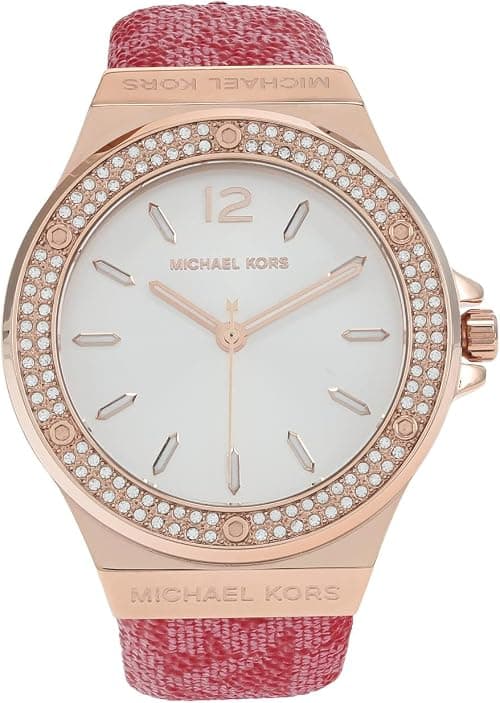 Michael Kors Lennox Women's Watch, Stainless Steel Watch for Women with Steel or Silicone Band على Amazon.ae - متتبع الأسعار