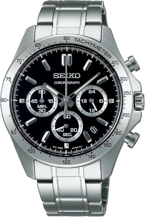 SEIKO SELECTION SBTR013 Spirit Wristwatch Quartz Chronograph Watch Shipped from Japan, black على Amazon.ae - متتبع الأسعار