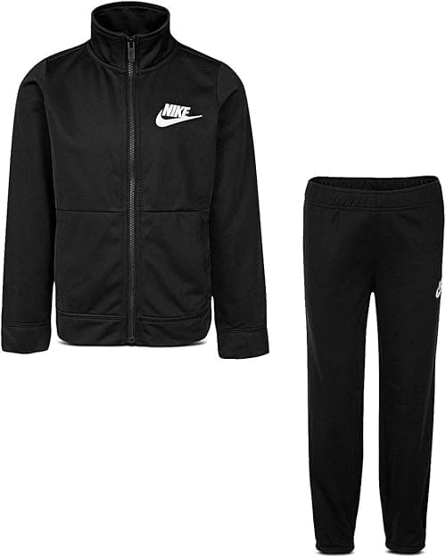 Nike Boy`sTherma Dri-Fit 2 Piece Tracksuit (Black(86E130-023)/White/Black, 4 Years) on Amazon.ae - Price Tracker