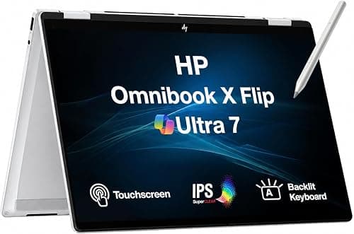 HP OmniBook X Flip Copilot+ 2-in-1 Touchscreen AI Laptop 14" IPS Display on Amazon.ae - Price Tracker