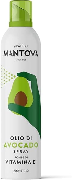 Mantova 100% Pure Avocado Oil 200 ml | Trans Fat-free, Cholesterol-free and Gluten-free | Oil Spray Ideal for Frying, Baking &amp; Salad Dressings on Amazon.ae - Price Tracker