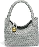 Mini Woven Women's Handbag Lightweight Luxury Vegan Leather Handle Fashion Business Daily Crossbody Bag - Best Deal Finder