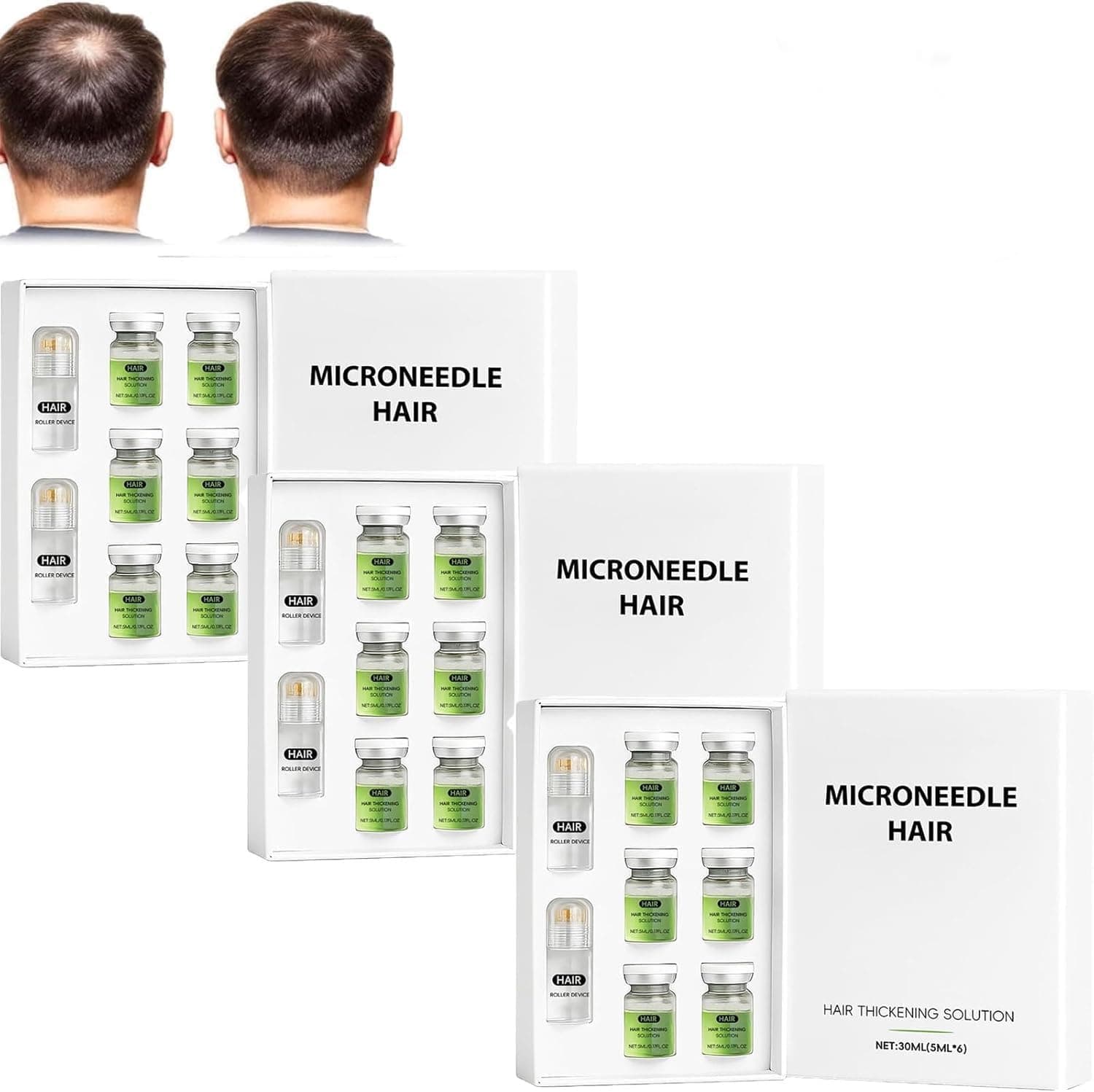 3 PCS Hair Regrowth System, Hair Growth Solution, Scalp Nourishing Oil, Damage Repair, Anti-Hair Loss, Enhance Thick Hair for Both Men and Women on Amazon.ae - Price Tracker