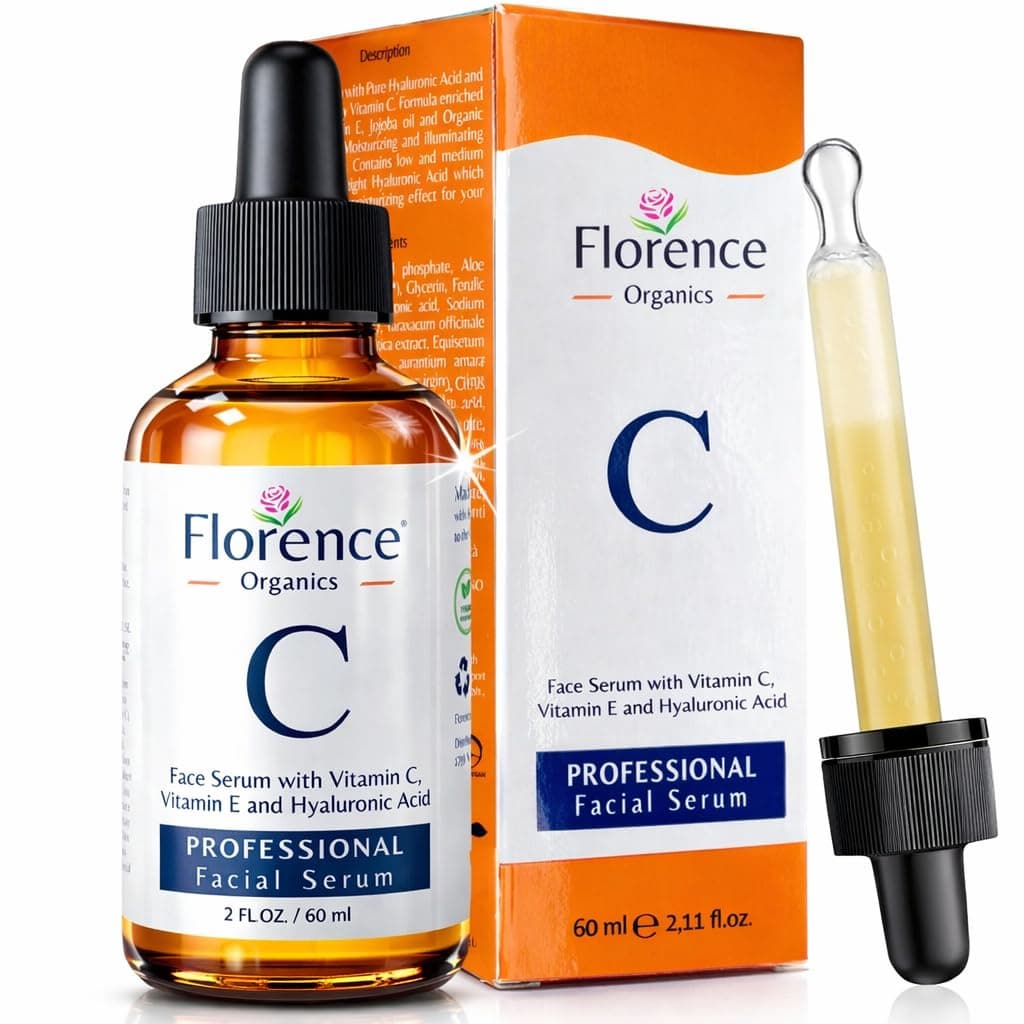 Big 2.11oz. Organic Vitamin C Serum for Face. Anti-Dark Spots, Wrinkles Skin Repair Serum with Hyaluronic Acid, Vitamin C & Niacinamide. All-in-One Brightening, Anti Aging Facial & Eye Area Skincare on Amazon.ae - Price Tracker
