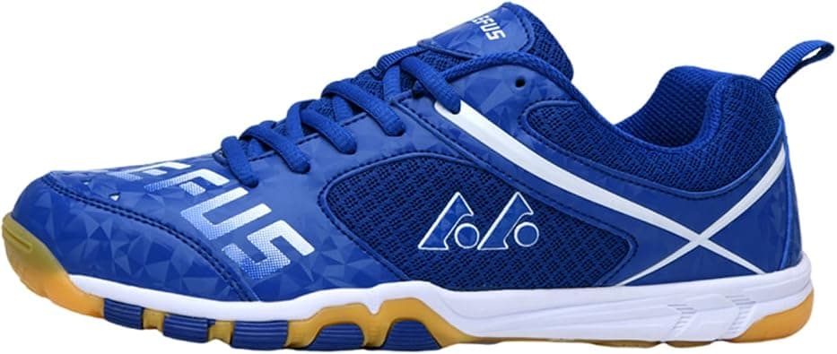 Badminton Squash Shoes,Table Tennis Sneakers,Volleyball Pickleball Sneakers,Unisex Badminton Shoe,Lightweight Court Tennis Shoes,Comfortable Racketball Volleyball Sneaker Shoes For Men Women - Best Deal Finder