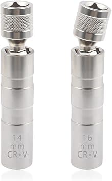 Comprehensive 16mm & 14mm Spark Plug Socket Set, 12-Point Thin Wall 3/8" Drive Removal Tool, Magnetic Car Repair Socket for BMW, Nissan, Honda, and More, Professional Automotive Maintenance Tools on Amazon.ae - Price Tracker