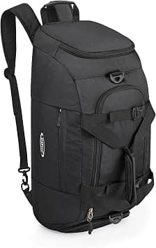 G4Free 40L/70L 3-Ways Sport Duffle Bag Backpack Gym Travel Weekender Overnight for Men Women with Shoe Compartment Waterproof Foldable Nylon on Amazon.ae - Price Tracker