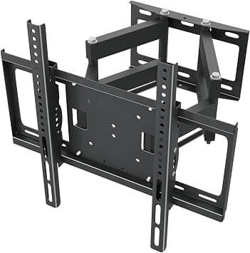 TDOO TV Wall Mount Stand for 26-75 Inch TVs - Dual Articulating Arms, Tilt Swivel Extension Wall Mount TV Bracket for Flat Curved LED LCD Screen TVs, Universal Stand Holds Up to 40kg على Amazon.ae - متتبع الأسعار