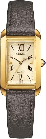 CITIZEN Eco-Drive Solar Roman Numerals Women's Watch with Stainless Steel Link Strap - دليلك لأفضل العروض