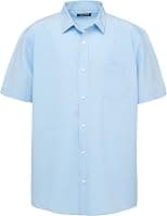 Nautica mens School Uniform Short Sleeve Performance Oxford Button-down Shirt Button Down Shirt (pack of 1) - Best Deal Finder