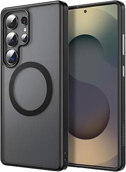 UGREEN Samsung S25 Ultra Case MagU Revolutionary iCrystal Tech Black Cover على Amazon.ae - متتبع الأسعار