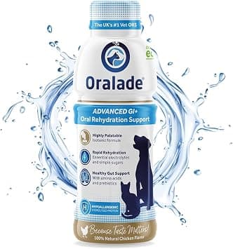 Oralade - Advanced GI+, Oral Rehydration & Gut Support for Pets - Fast and Effective Hydration - Roast Chicken Flavour - Suitable for All Ages - 500ml - Best Deal Finder