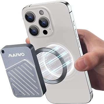 MAIWO Magnetic NVMe Enclosure for 2230/2242 SSDs, USB-C 10Gbps NVMe Reader Compatible with iPhone 15/16/17 Pro/Max 4K ProRes,Smartphone,Windows,macOS,Linux,Android على Amazon.ae - متتبع الأسعار