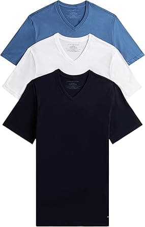 Tommy Hilfiger Men's Core Flag V-Neck Tee on Amazon.ae - Price Tracker