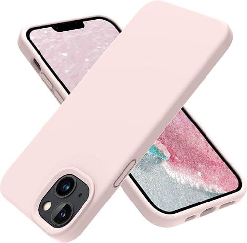 OTOFLY Designed for iPhone 14 Case, Silicone Shockproof Slim Thin Phone Case for iPhone 14 6.1 inch (Chalk Pink) على Amazon.ae - متتبع الأسعار